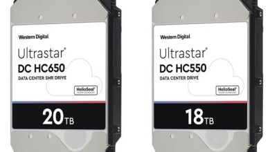 Western Digital ultraster 18tb 20tb