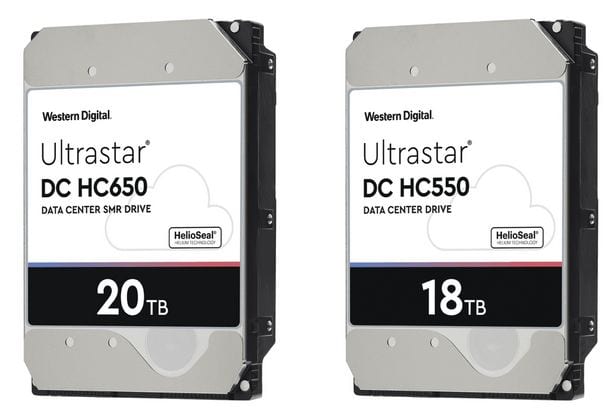 Western Digital ultraster 18tb 20tb
