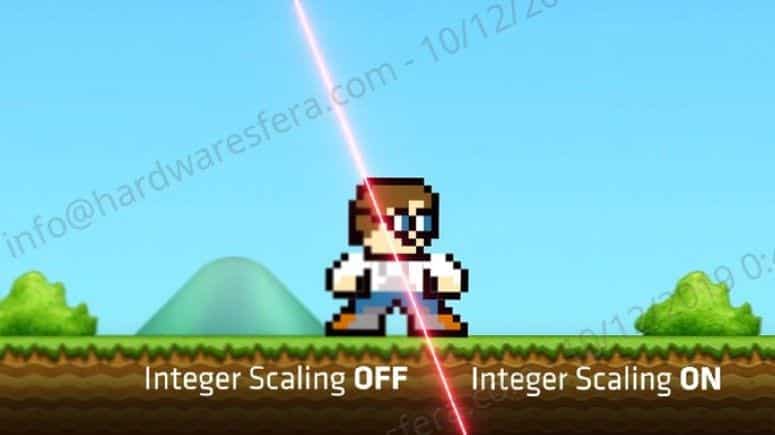 AMD Radeon Adrenalin 2020 Integer Scaling