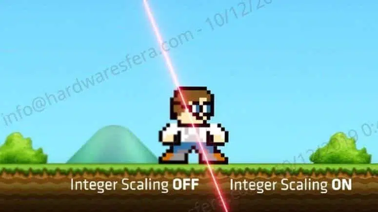AMD Radeon Adrenalin 2020 Integer Scaling