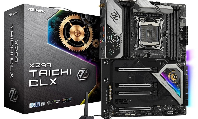 asrock x299 taichi clx
