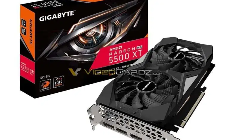 gigabyte rx 5500 xt 1