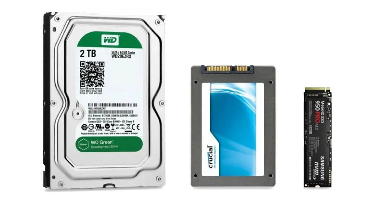 hdd ssd m.2