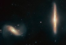 hubble galaxia amiga arp 293