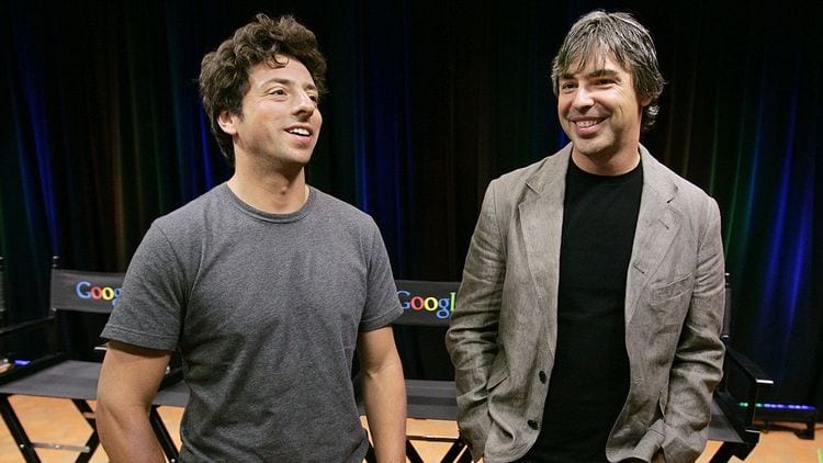 larry page sergey brin google