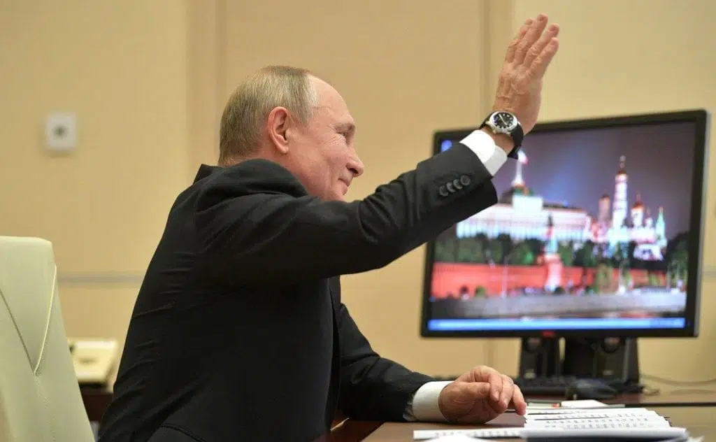 Vladimir Putin sigue usando Windows XP