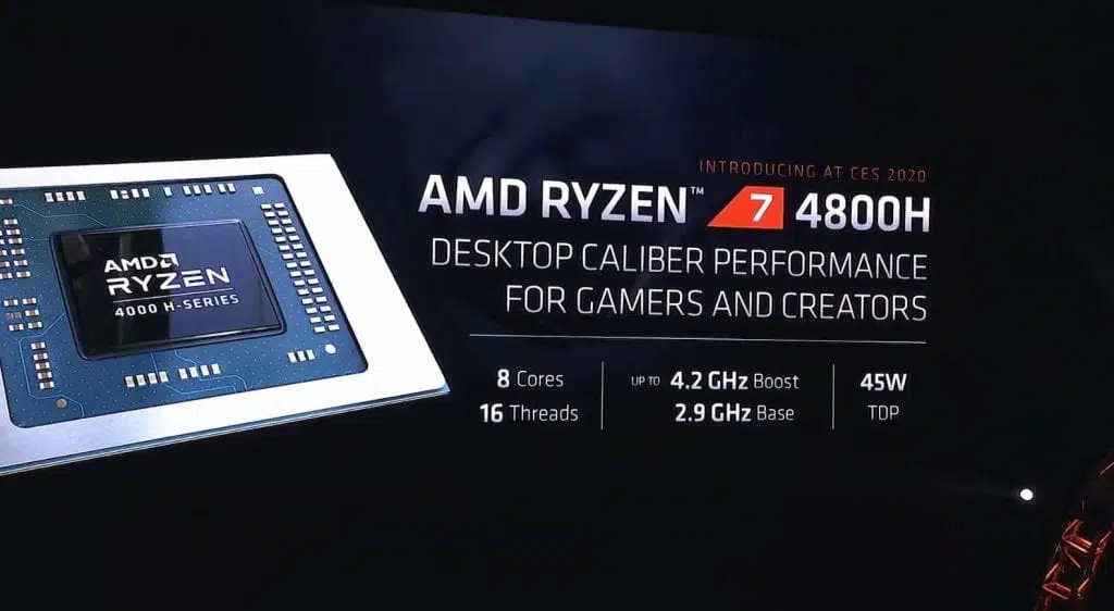 AMD Ryzen 7 4800H
