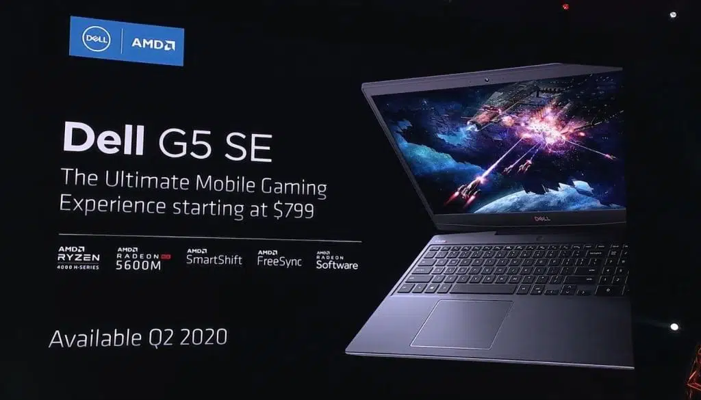 Dell G5 SE basado en el Ryzen 7 4800H