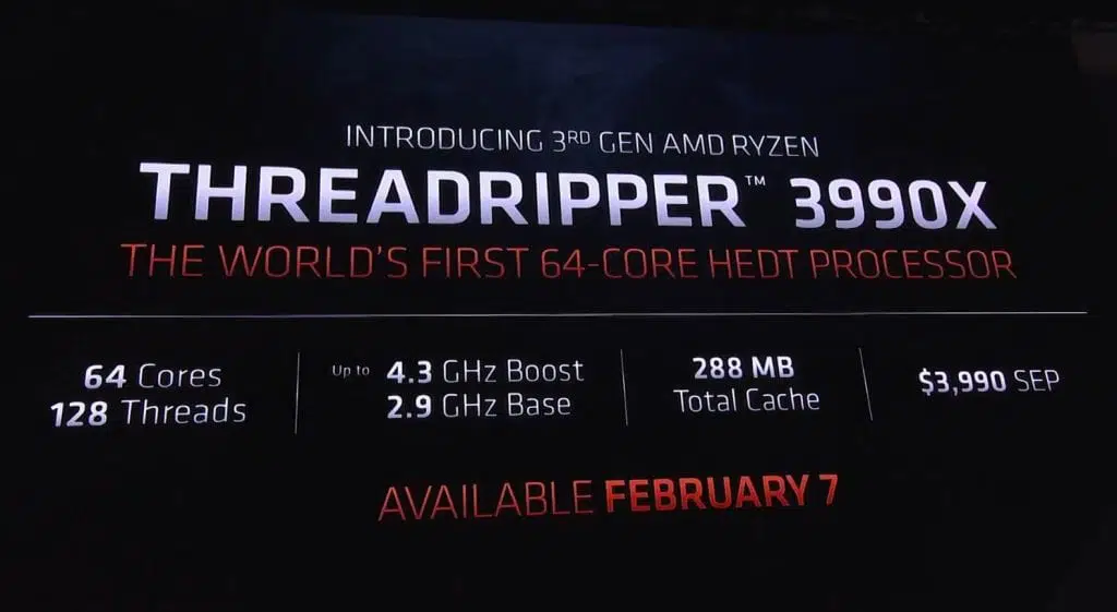 AMD Ryzen Threadripper 3900X especificaciones y caracteristicas