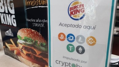 Burger King venezuela criptomonedas altcoins pagos
