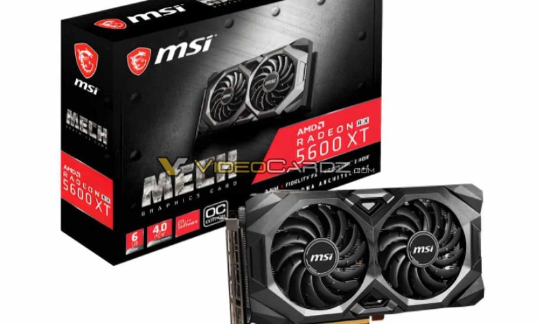 MSI Radeon RX 5600 XT MECH OC