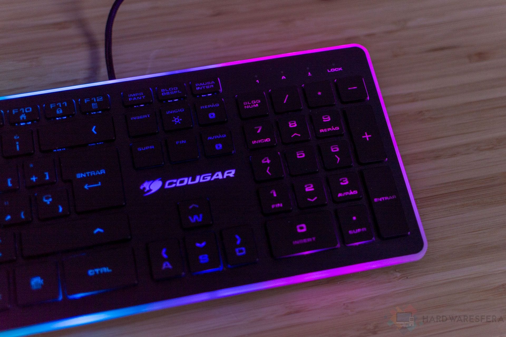 cougar vantar numerico rgb