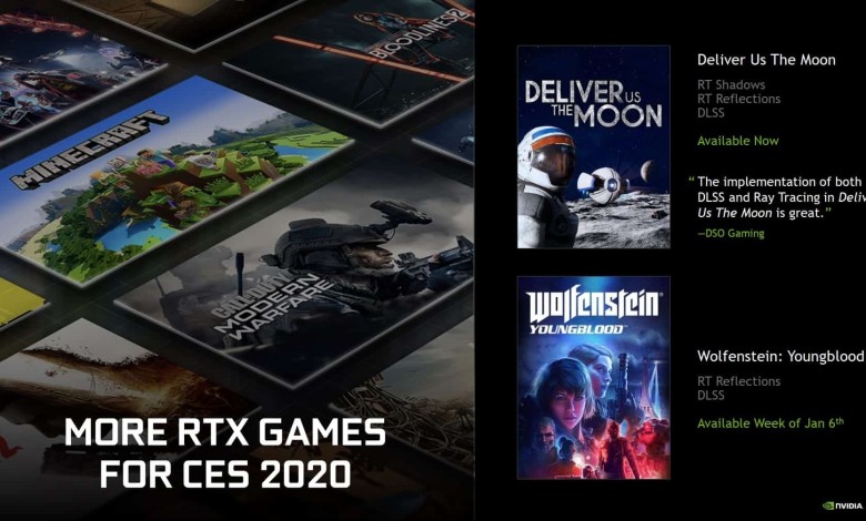 Wolfenstein Youngblood nvidia game ready ces 2020