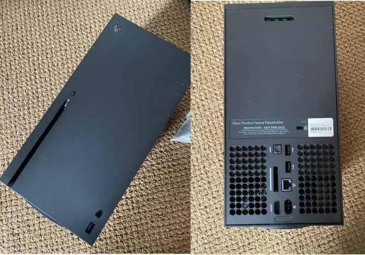 Posible diseño de la Xbox Series X