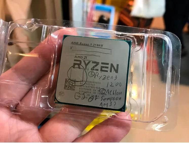 AMD Ryzen 3900X falso