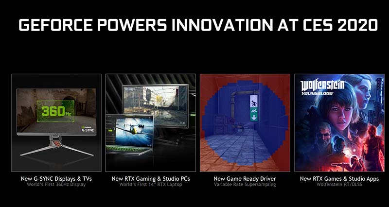 nvidia game ready 2020 ces 2020