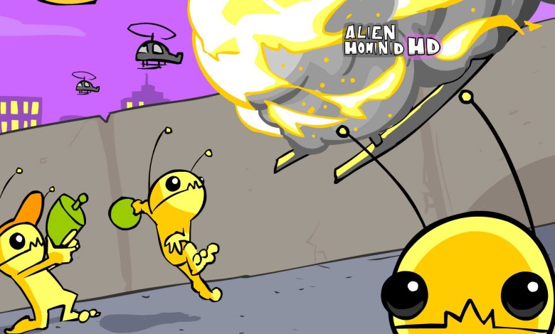 Alien Hominid juegos flash gratis