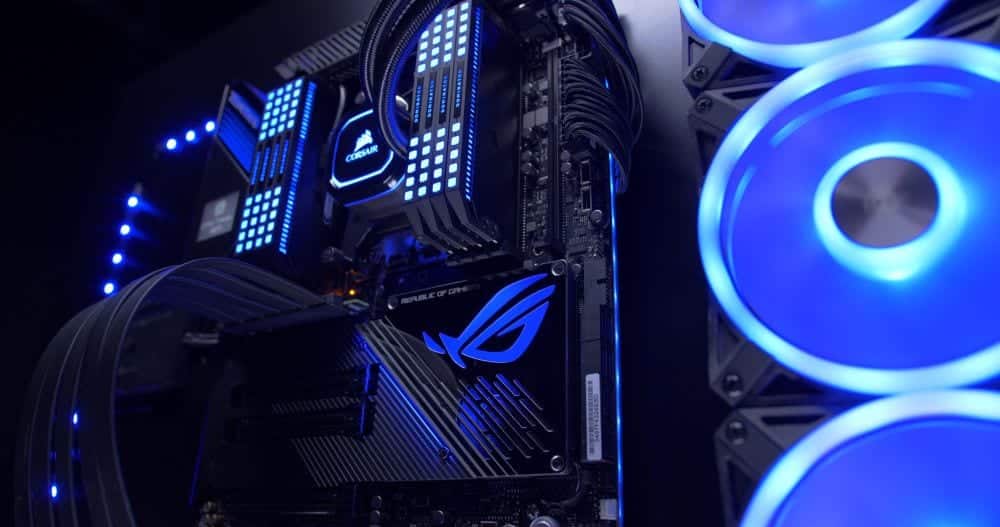 corsair icue asus aura sync