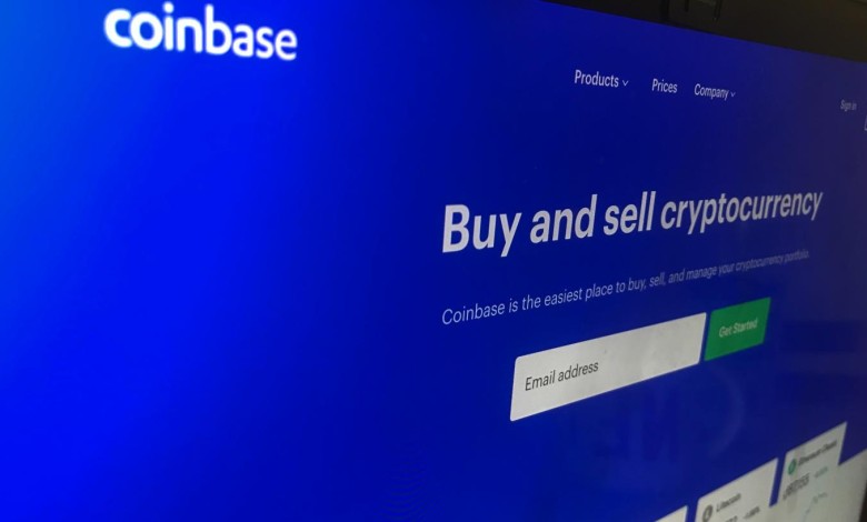 coinbase exchange caida falla