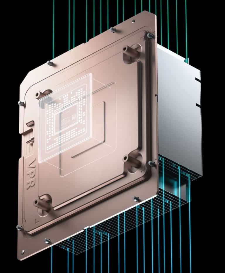 Bloque disipación de la Xbox Series X