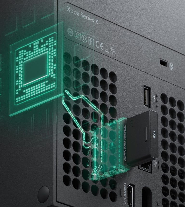 Memory Card de la Xbox Series X