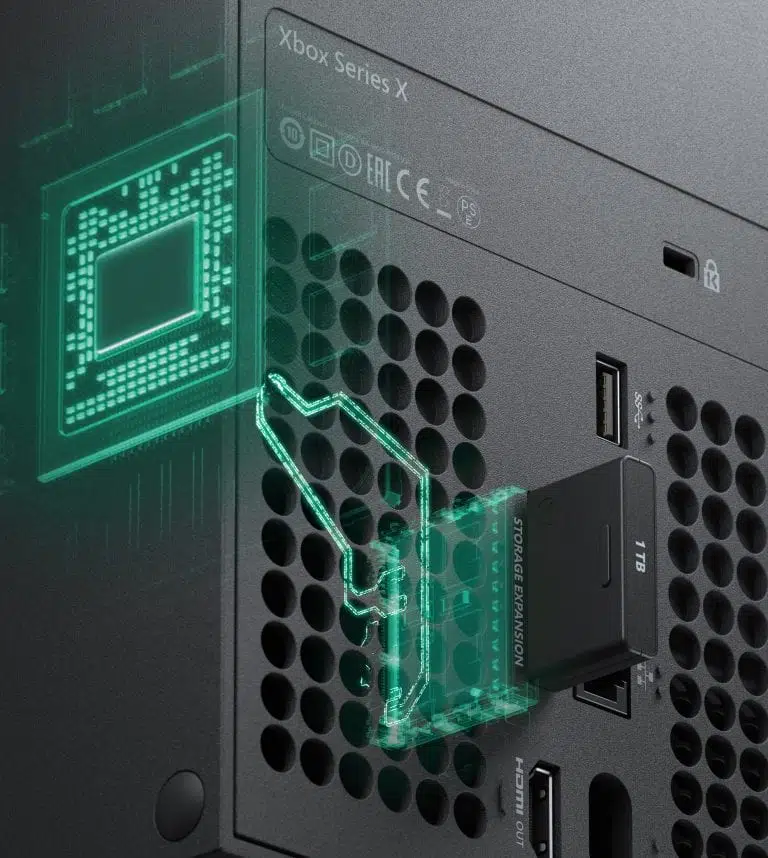 Memory Card de la Xbox Series X