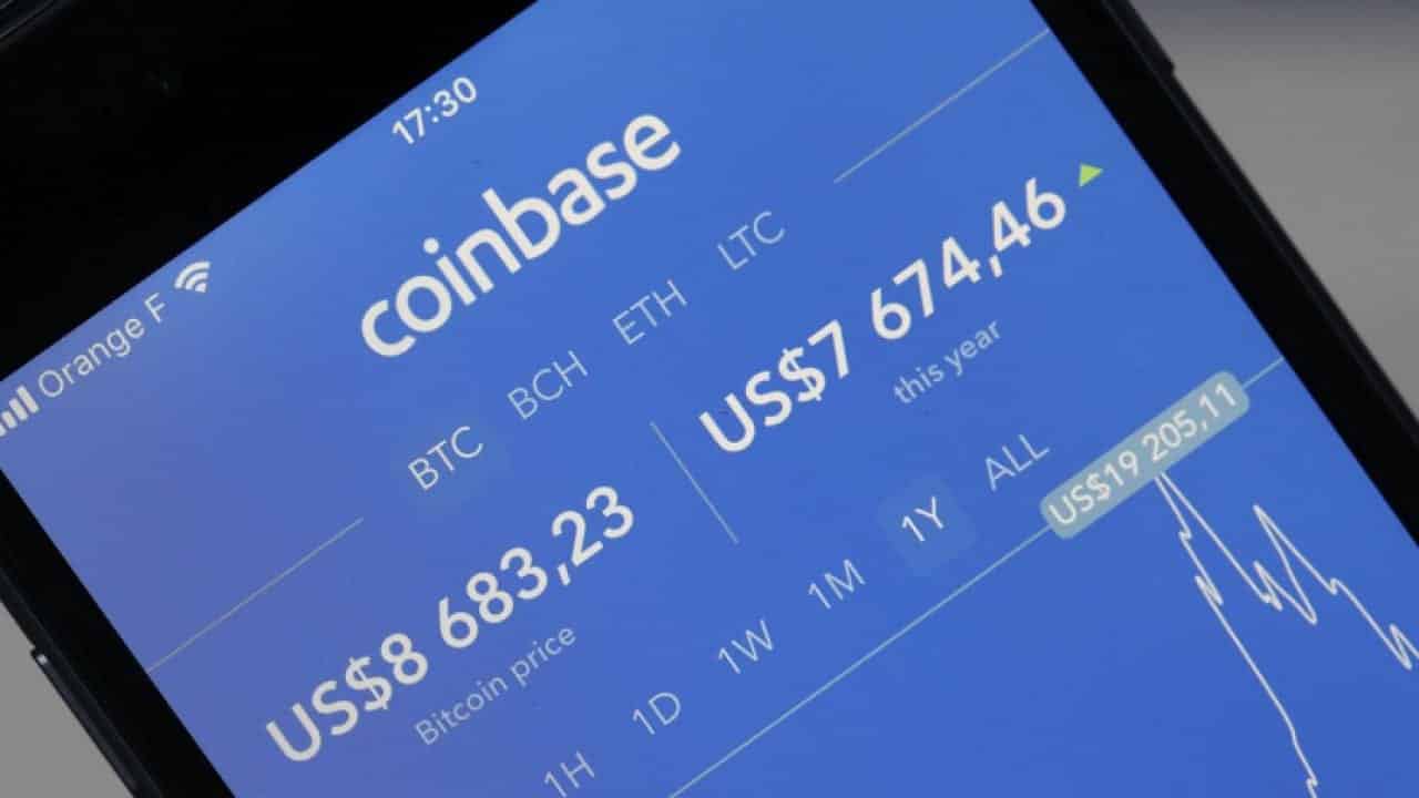 coinbase exchange informe altcoins