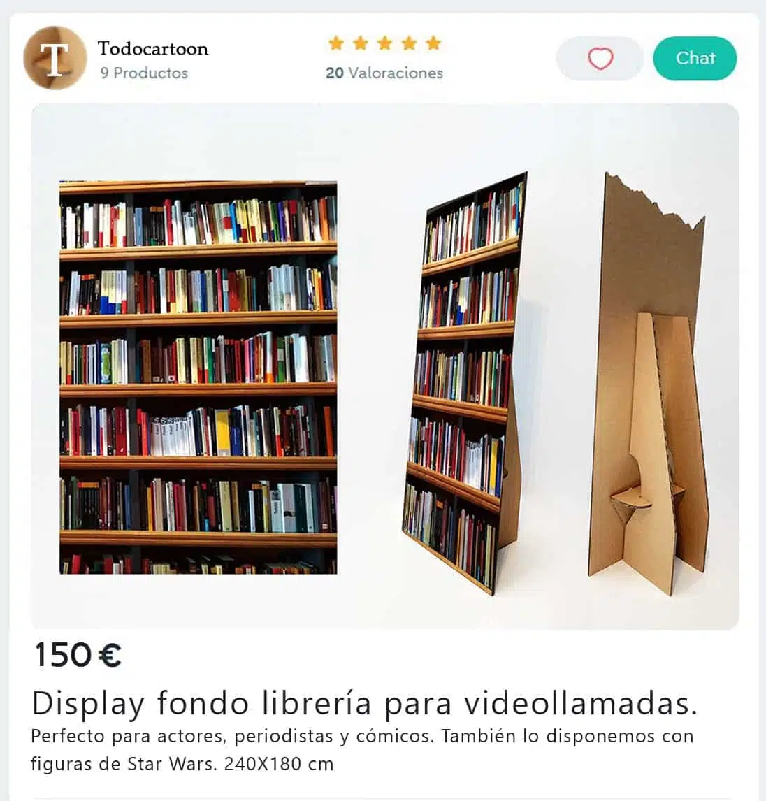 falsa libreria videollamadas