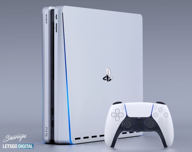 playstation 5 posible diseño ps5