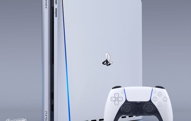 playstation 5 posible diseño ps5
