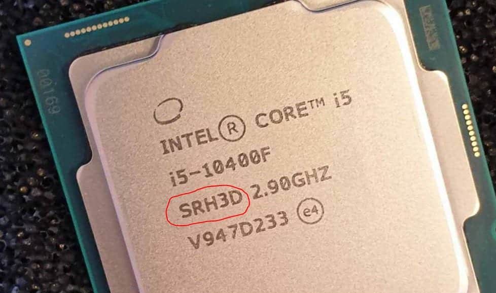 Intel Core i5-10400f