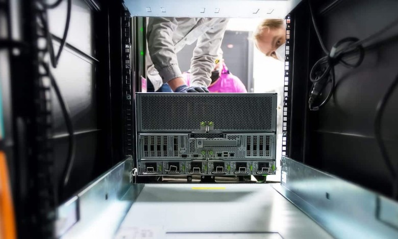 nvidia dgx-a100 basada en procesadores amd epyc rome y gpu ampere