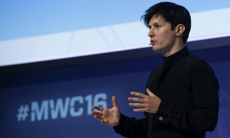 Pavel durov ceo telegram donación