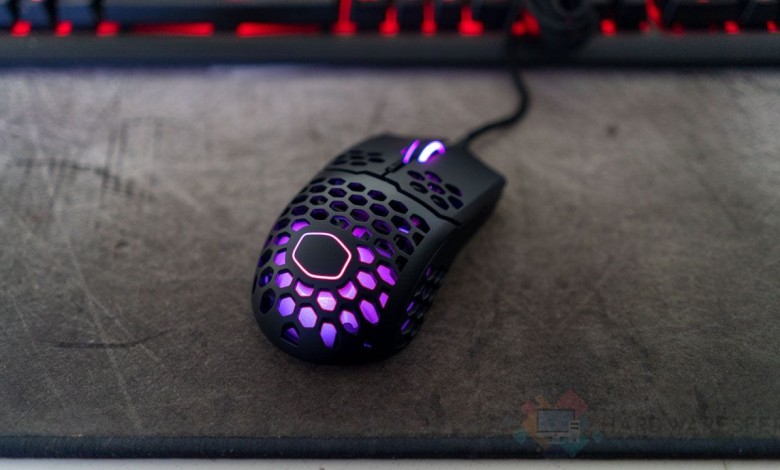 Raton Cooler master MM711 rgb logo
