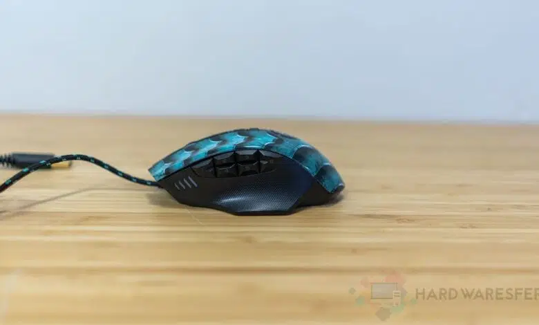 raton gaming Sharkoon Drakonia II lateral izquierdo