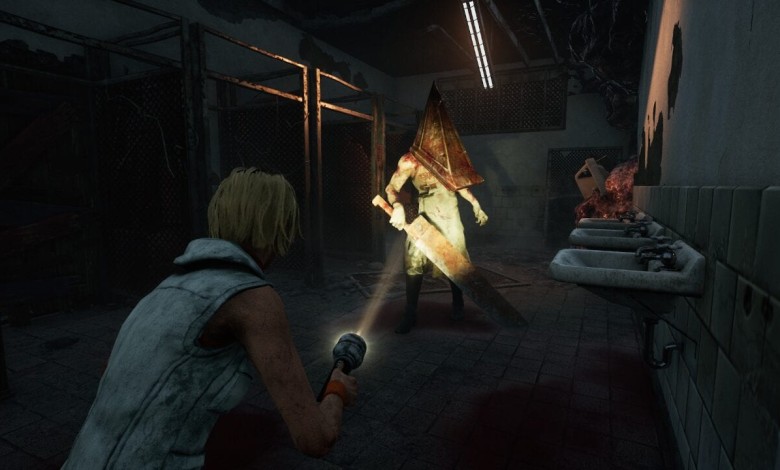 dead by daylight silent hil pyramid head heather mason