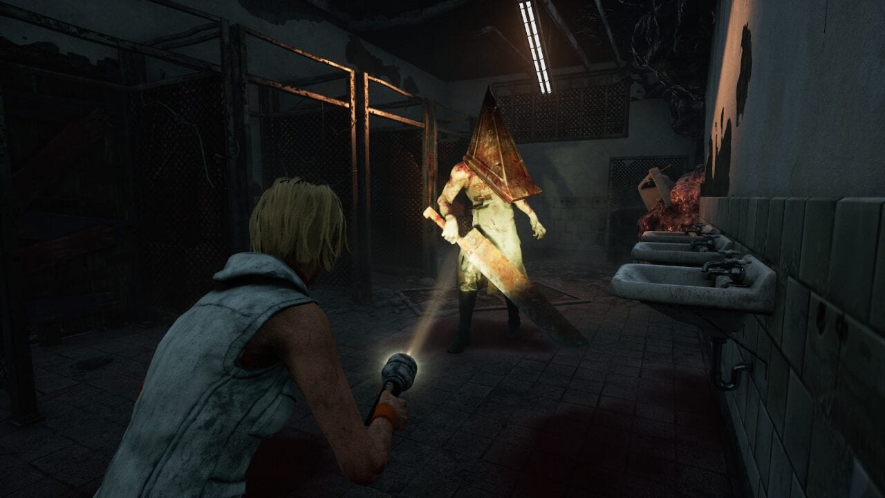 dead by daylight silent hil pyramid head heather mason