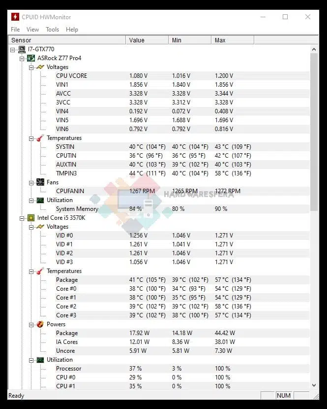 hwmonitor valorant