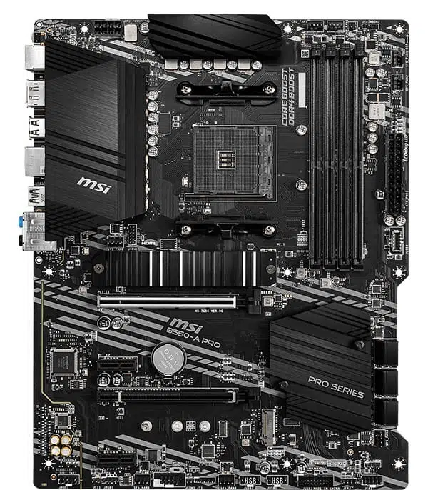 msi pro b550