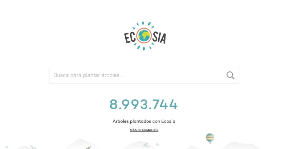 Ecosia navegador