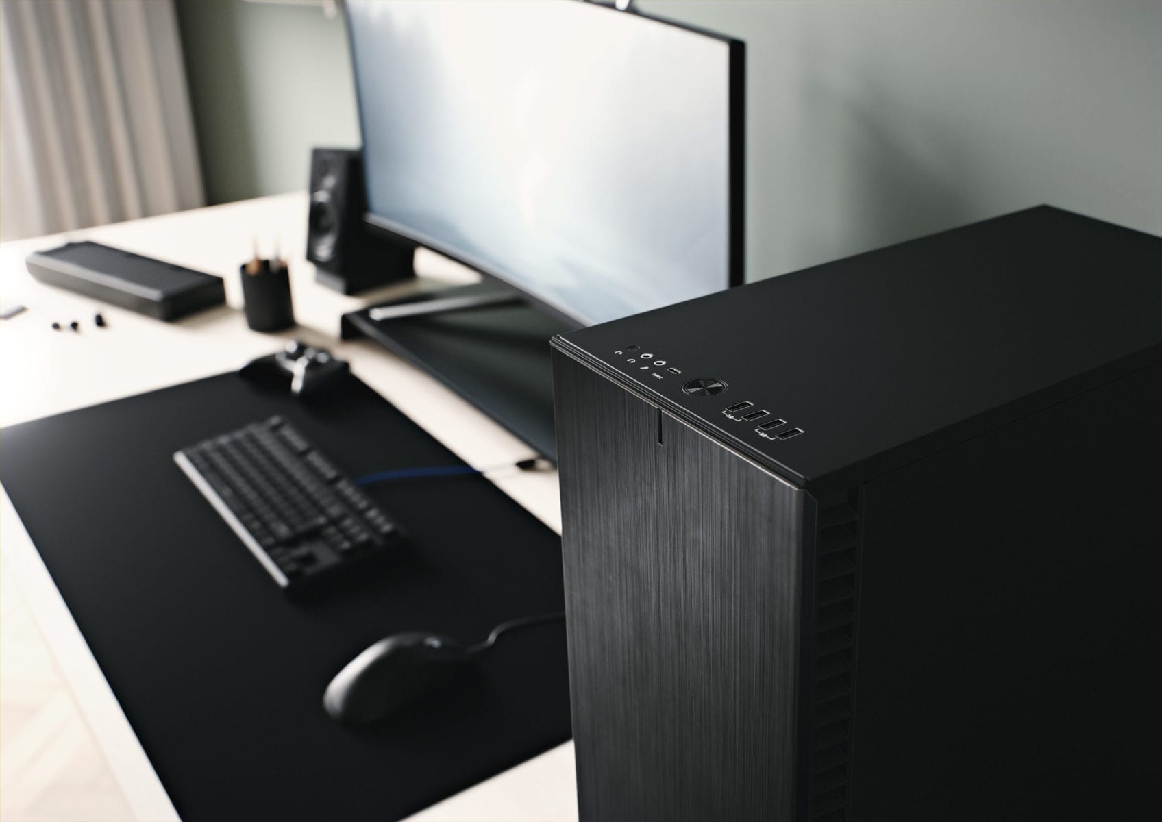 Fractal Design Define 7 Compact vista superior