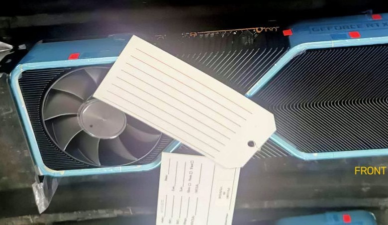 filtrada imagen nvidia rtx 3080 frontal