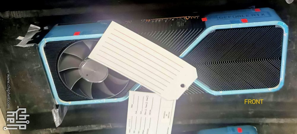 filtrada imagen nvidia rtx 3080 frontal
