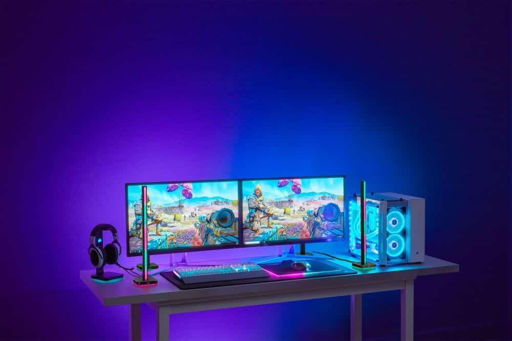 corsair-iCUE-LT100-Lighting-Towers-setup