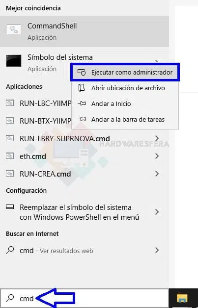 diskpark windows simbolo del sistema