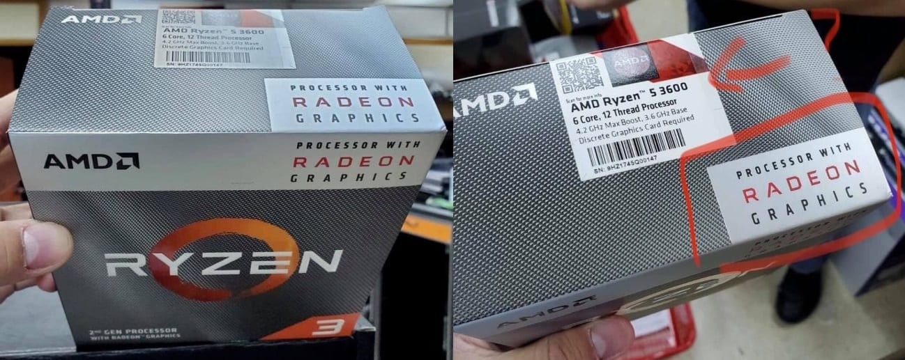 AMD-Ryzen-5-3600-caja-AMD-Ryzen-3-3200G