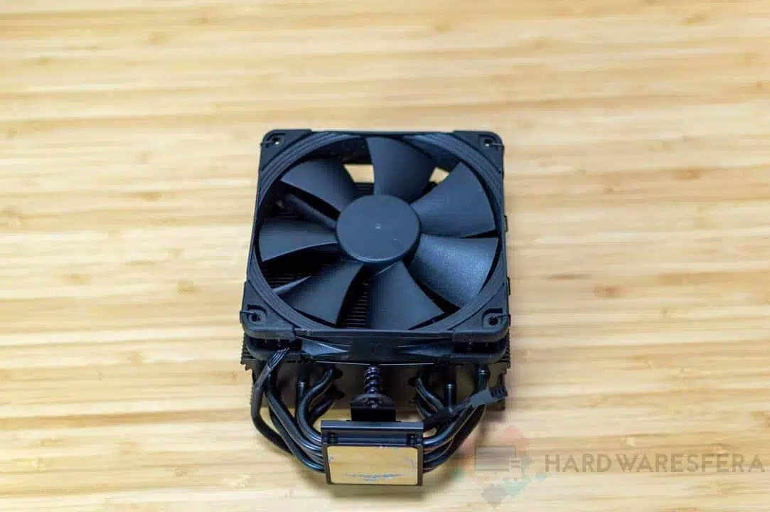 disipador noctua nh-u12s chromax.black ventilador montado
