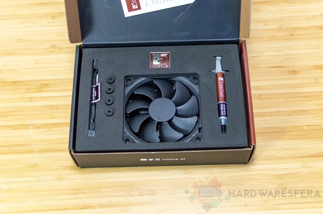 disipador noctua nh-l9i chromax.black presentacion