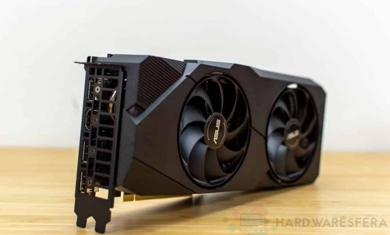 Tarjeta-grafica-ASUS-DUAL-rtx-2070-super vista perfil general