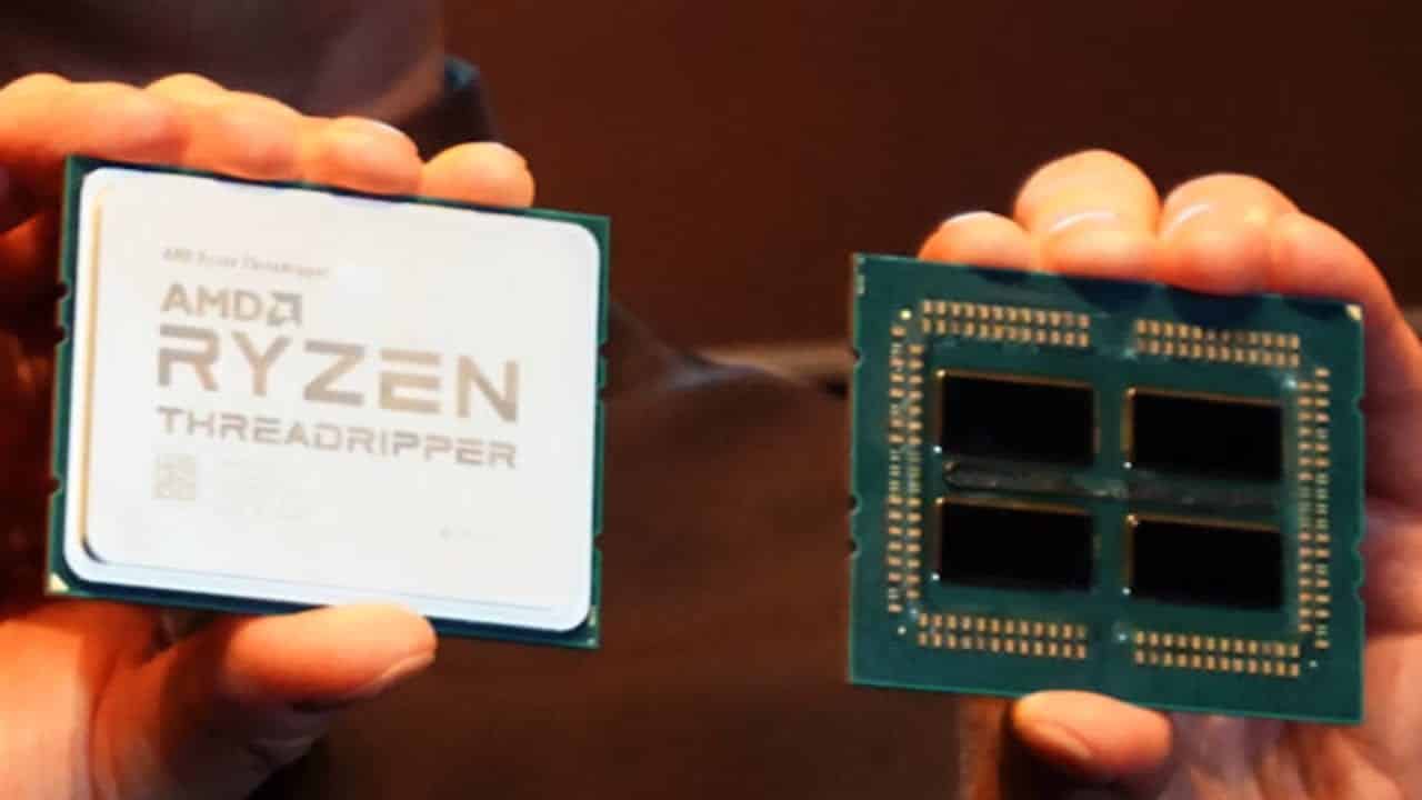 Dos CPUs AMD Ryzen Threadripper